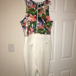 Floral jumpsuit